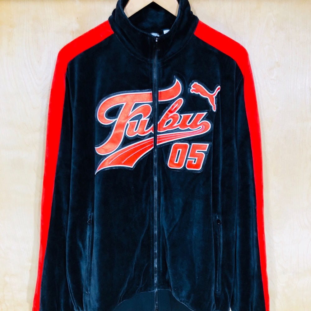NWT PumaXFubu Men’s ‘05 Suede Track Jacket-577091 - Picture 2 of 8
